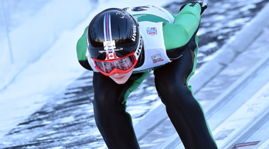 Taylor Henrich carries weight of Canadian ski jumping on her shoulders