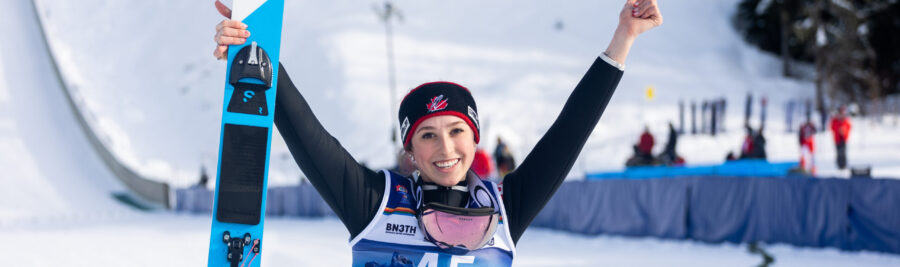 <strong>Canada’s Alexandria Loutitt wins Gold on Home Snow at the 2023 FIS Nordic Junior World Ski Championships</strong>