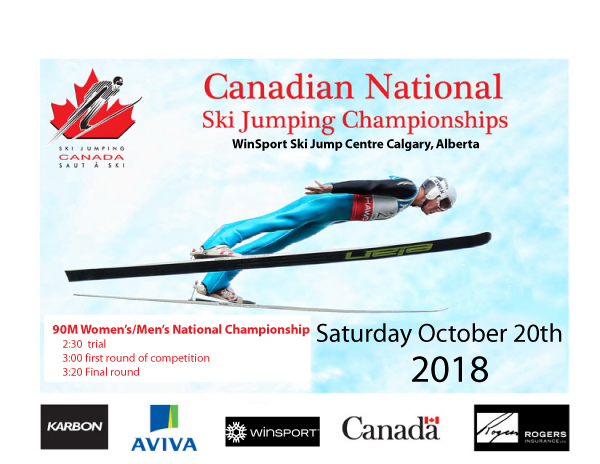 Women’s and Men’s Canadian SKi Jumping Championships Oct 20, 2018