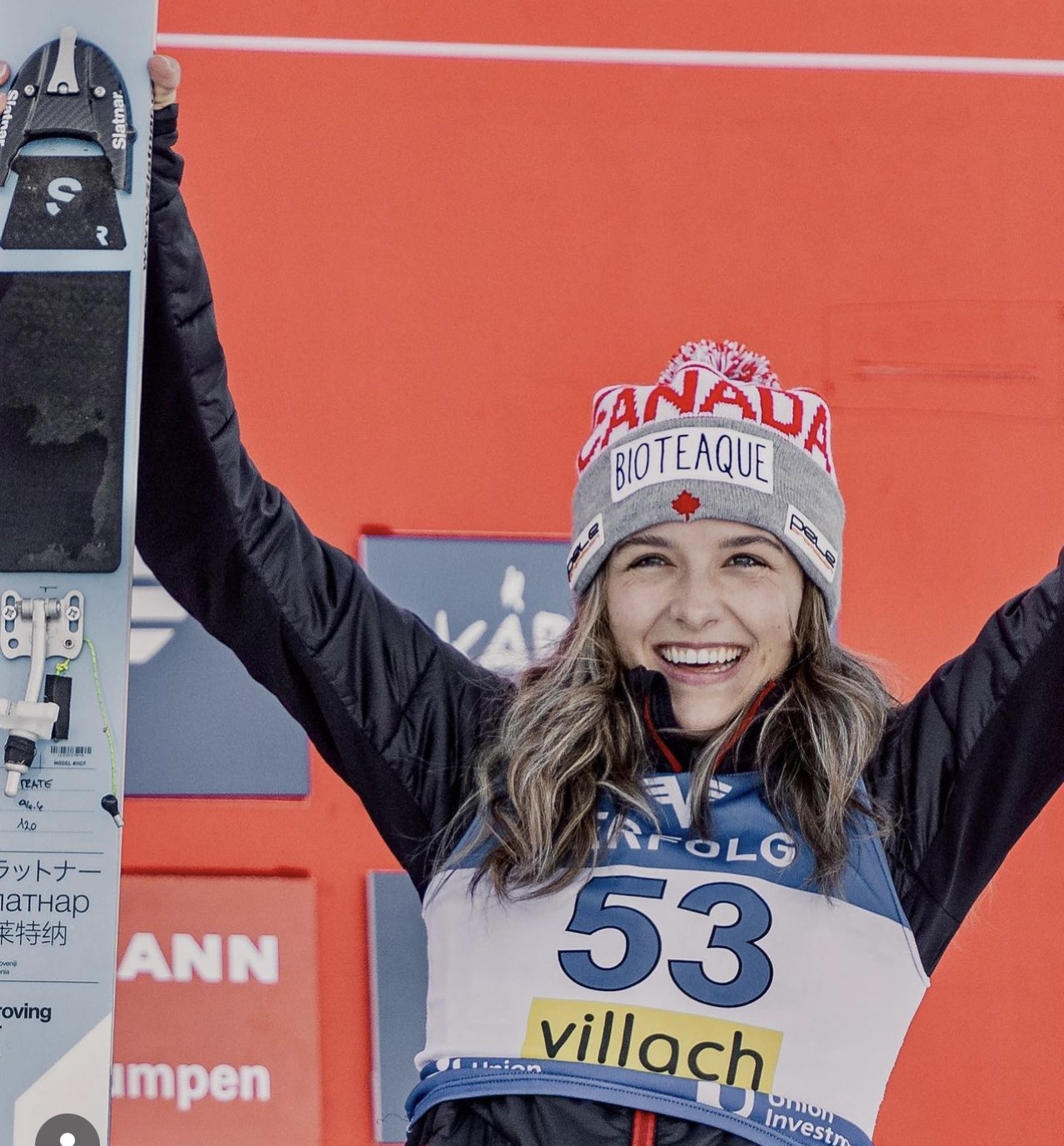 Strate Stays in Podium Hunt with Top Six Finishes at Ski Jumping World Cup