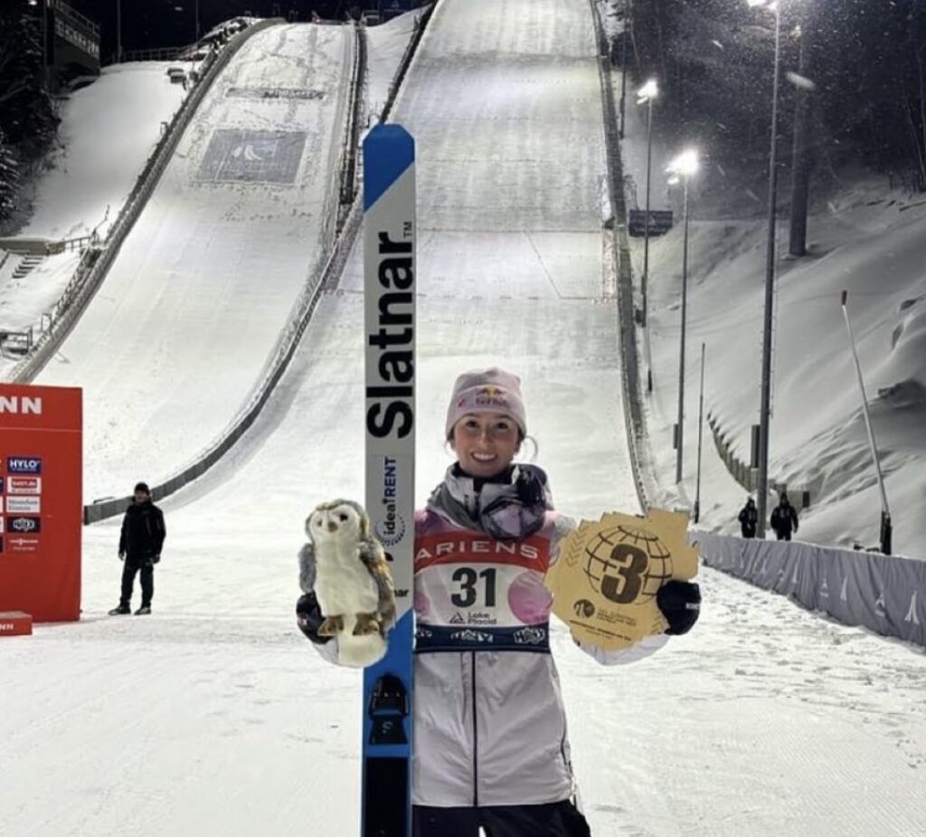 Alex Loutitt Celebrates Bronze Medal Winning Weekend at World Cup in Lake Placid