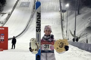 Alex Loutitt Celebrates Bronze Medal Winning Weekend at World Cup in Lake Placid