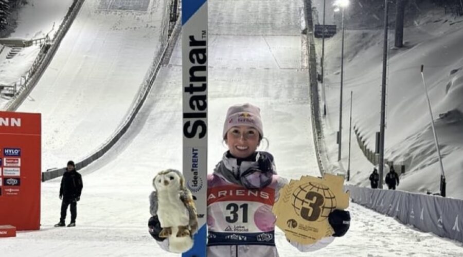 Alex Loutitt Celebrates Bronze Medal Winning Weekend at World Cup in Lake Placid