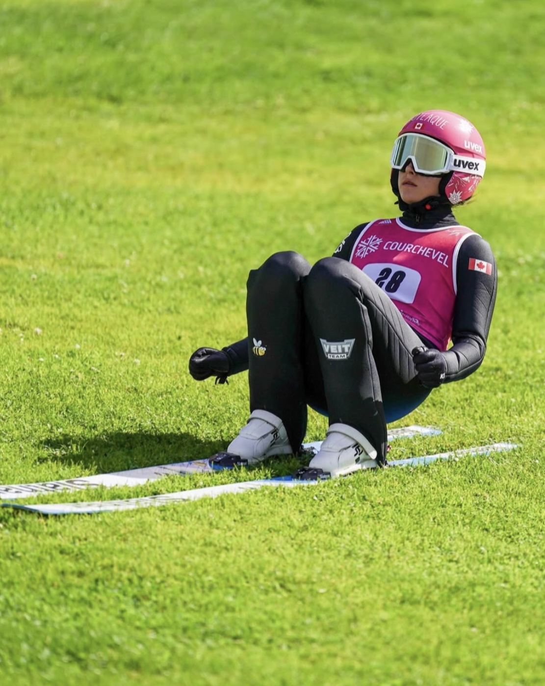 Canada’s Abigail Strate Soars to First International Ski Jumping Victory