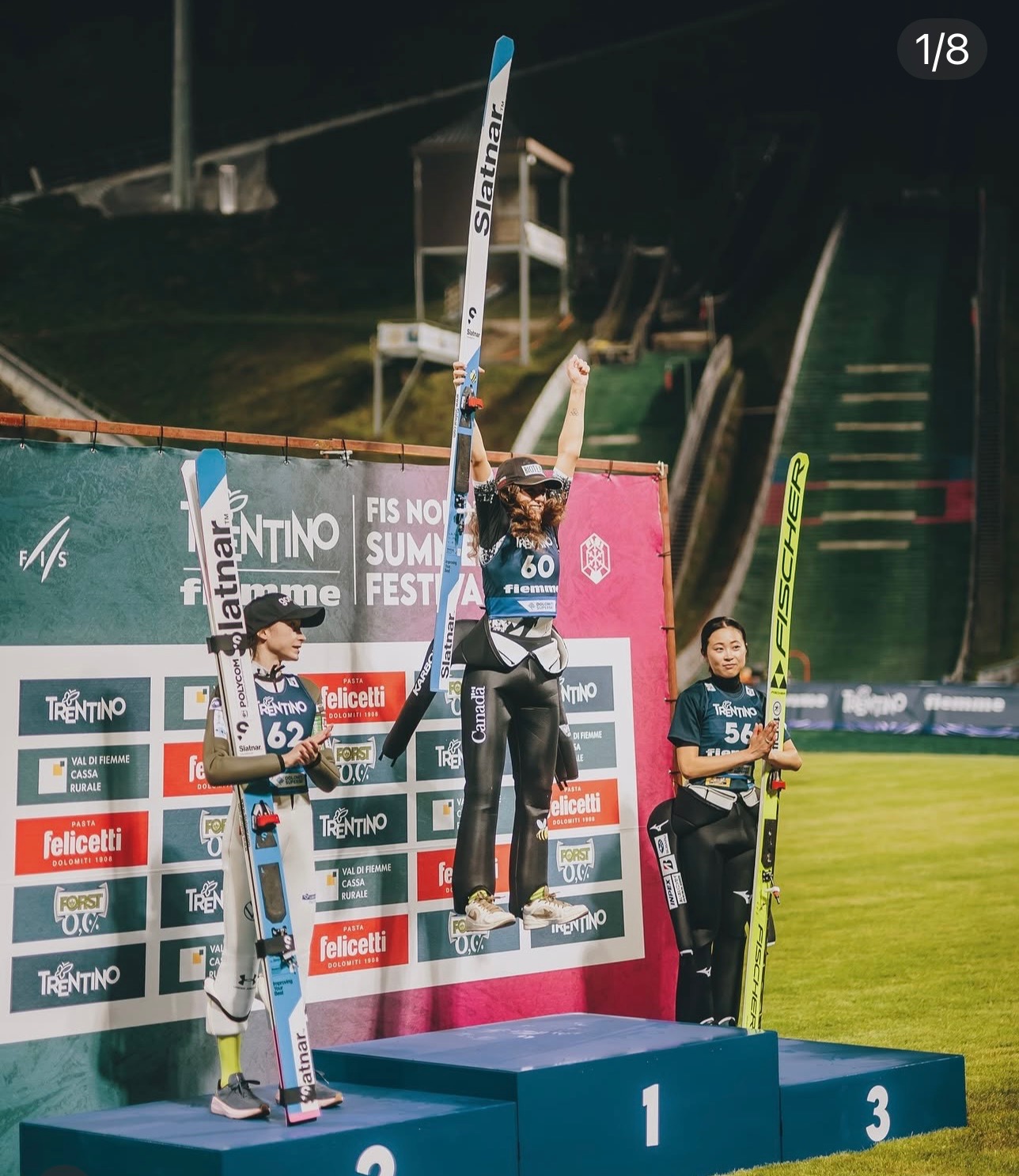 Canada’s Abigail Strate Soars to Second International Ski Jumping Victory