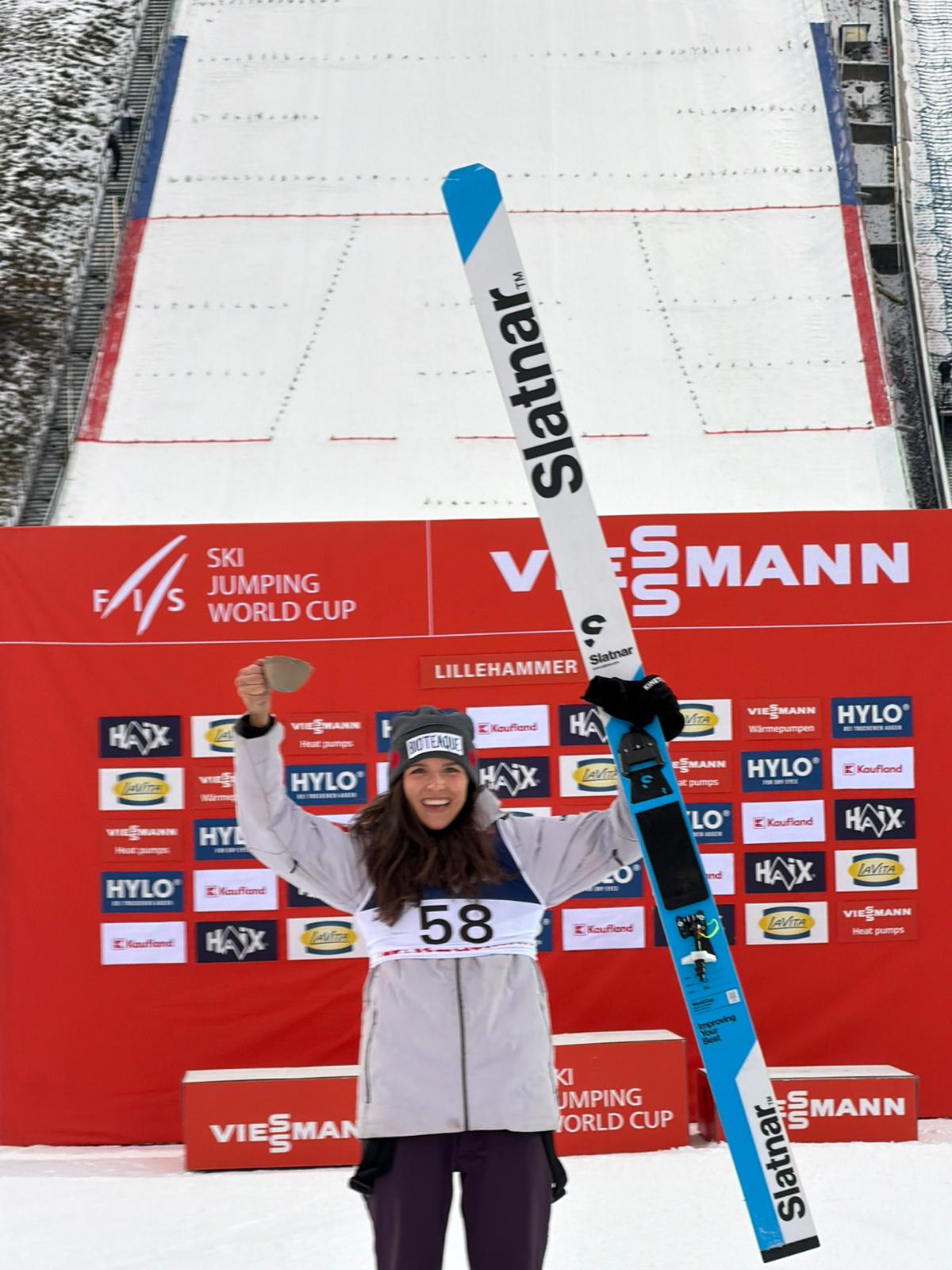 Canada’s Abigail Strate Soars to Silver at World Cup Ski Jumping Opener