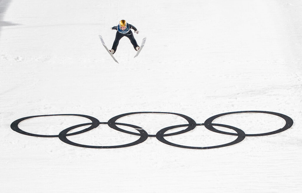 Canada’s Abigail Strate Lands in 11th at Olympic Ski Jumping Opener